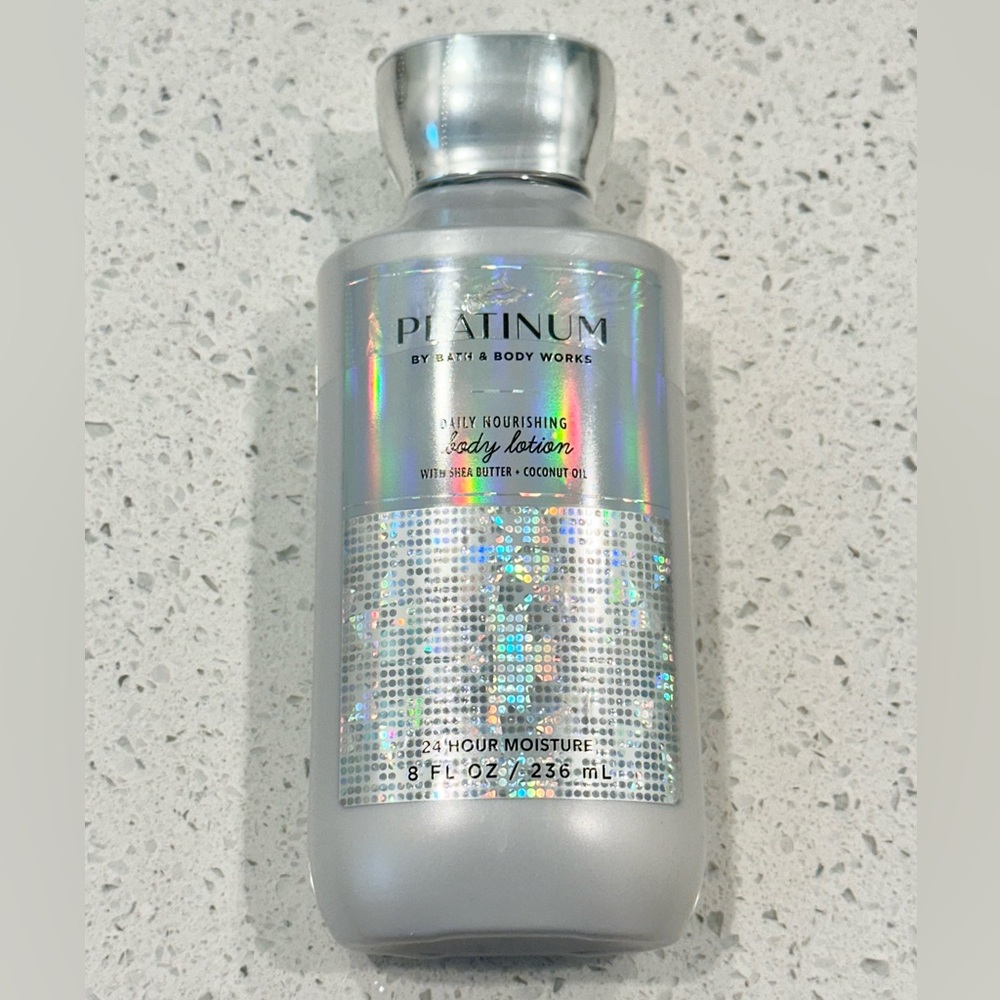 Platinum BBW Body Lotion 8fl oz BRAND NEW